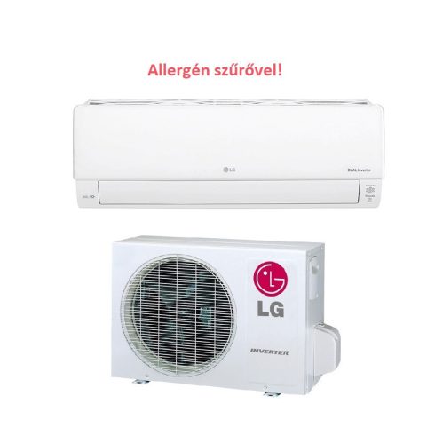 LG DELUXE DC12RK oldalfali monosplit klíma 3,5kW