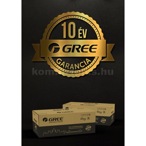 Gree Amber Royal GWH12YD-S6DBA1A oldalfali monosplit klíma 3,5kW